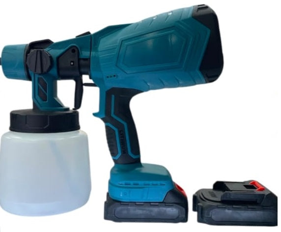 Pistola pulverizadora de pintura inalámbrica