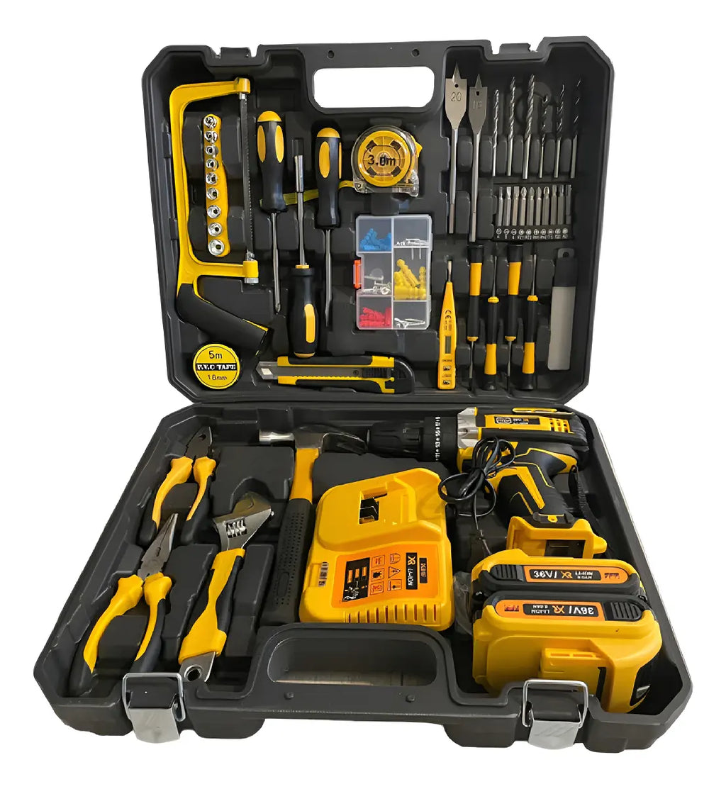 Kit de Herramientas con Taladro Inalámbrico 26V