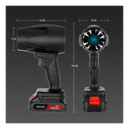 Mini Soplador Turbina Inalámbrico Doble Batería