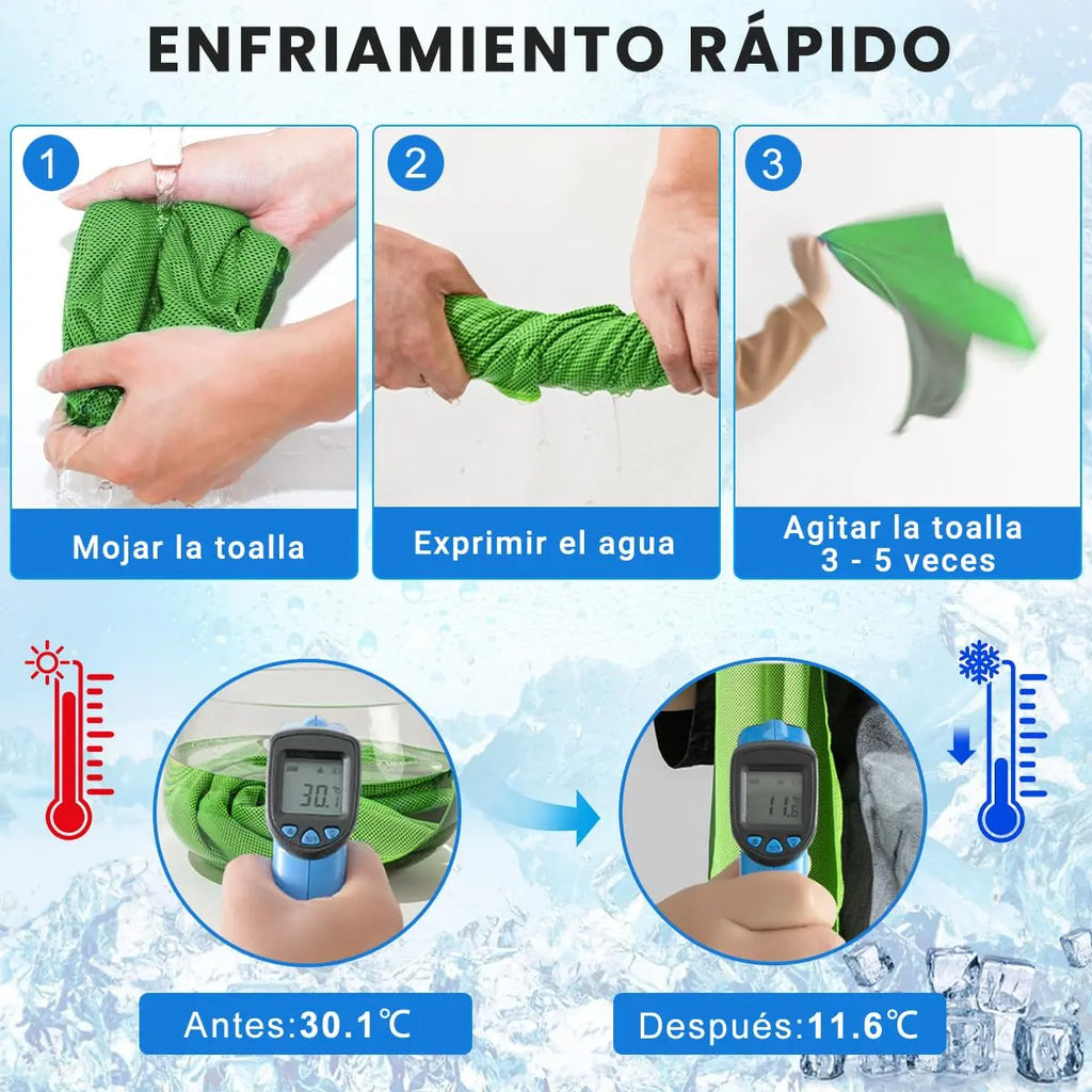 Toalla Refrescante Para Gimnasio