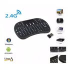 Mini Teclado Inalámbrico para TV con Touchpad y Luces LED Retroiluminadas
