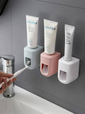 Dispensador de Crema Dental para Pared - Instalación sin Perforaciones