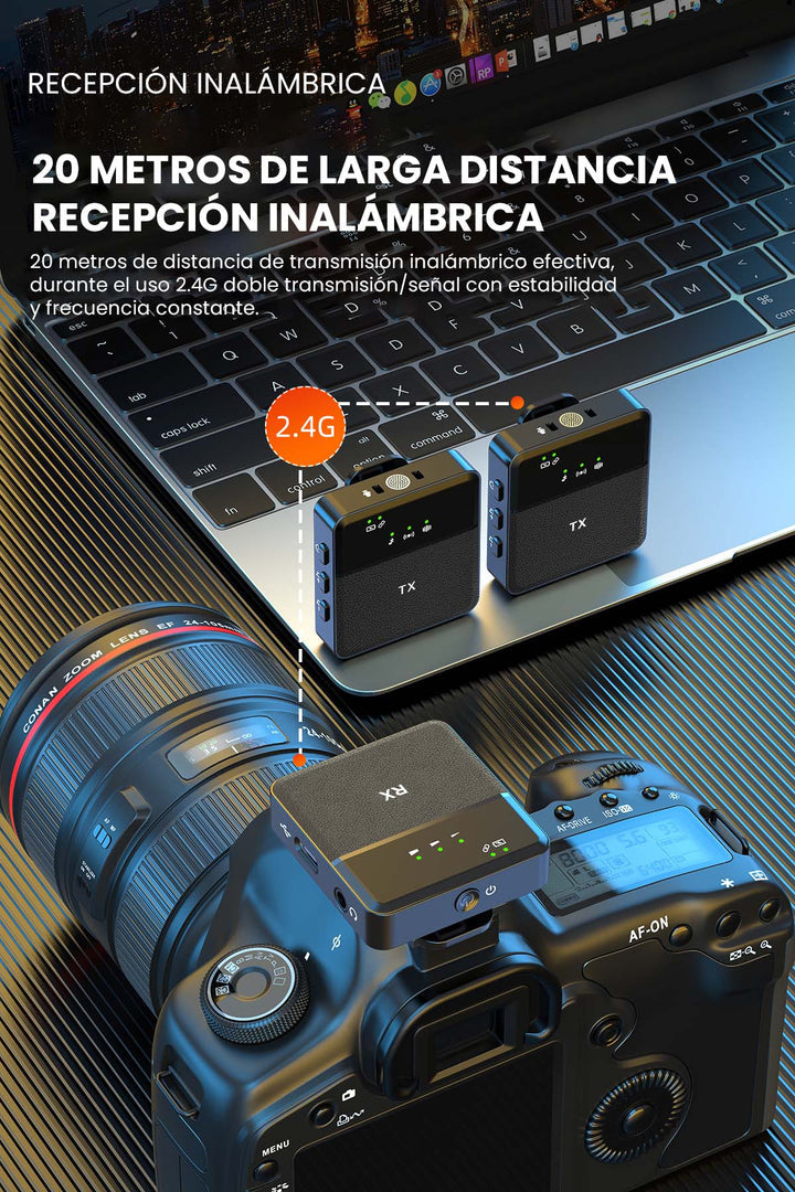 Micrófono Inalámbrico SX9 Profesional
