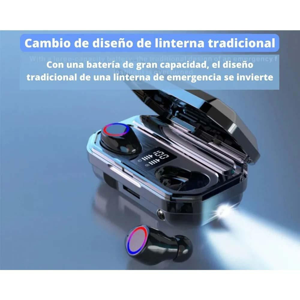 Audífonos Bluetooth M12 TWS con Cancelación de Ruido ENC