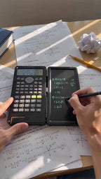 Calculadora Científica con Tablero Mágico LCD para Escribir y Borrar