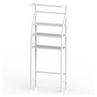 Organizador para Lavadora de 3 Niveles | Estante Metálico Multifuncional para Baño y Lavandería